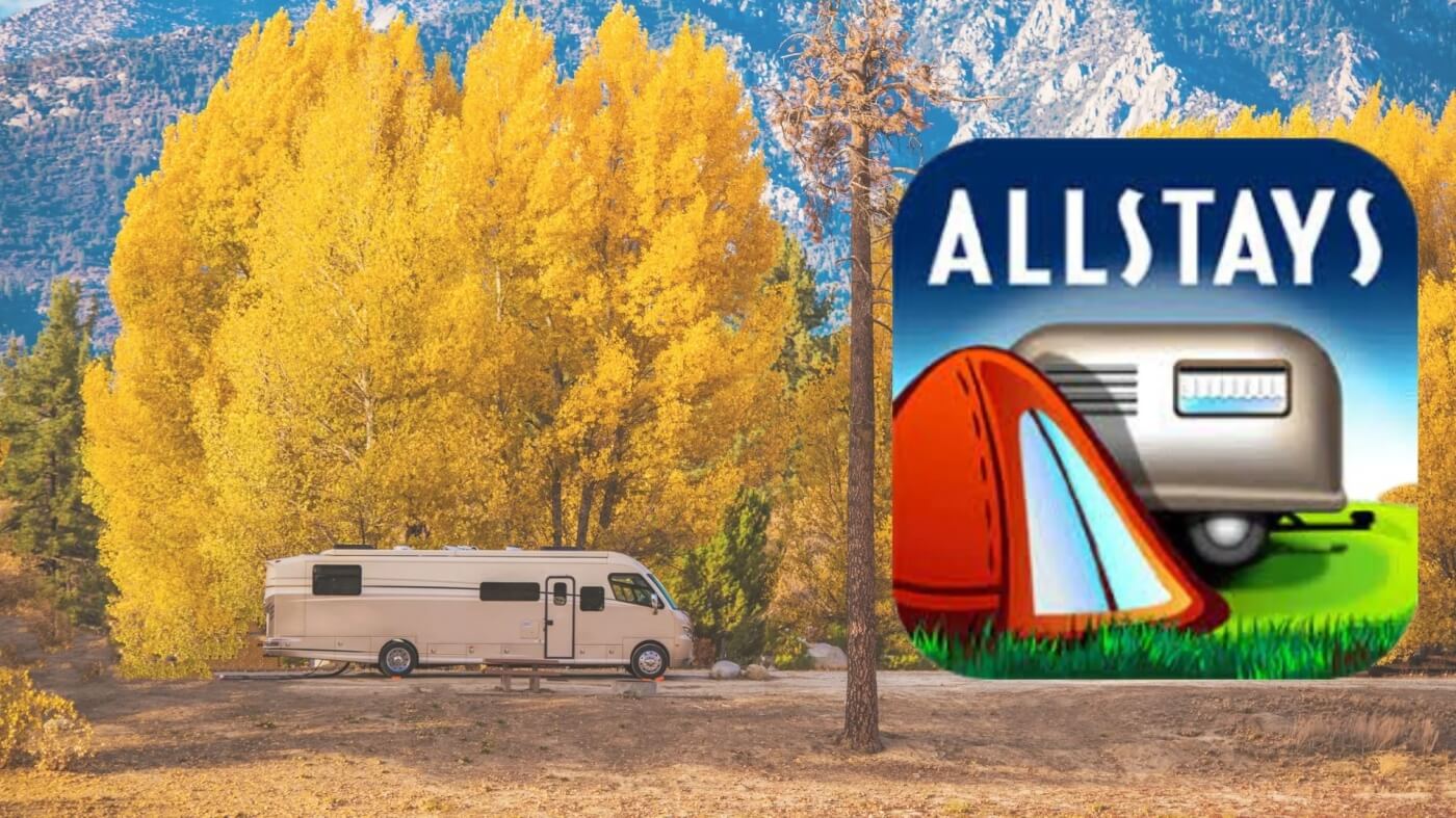 AllStays Camp & RV para localizar servicios prácticos de camper y autocaravana