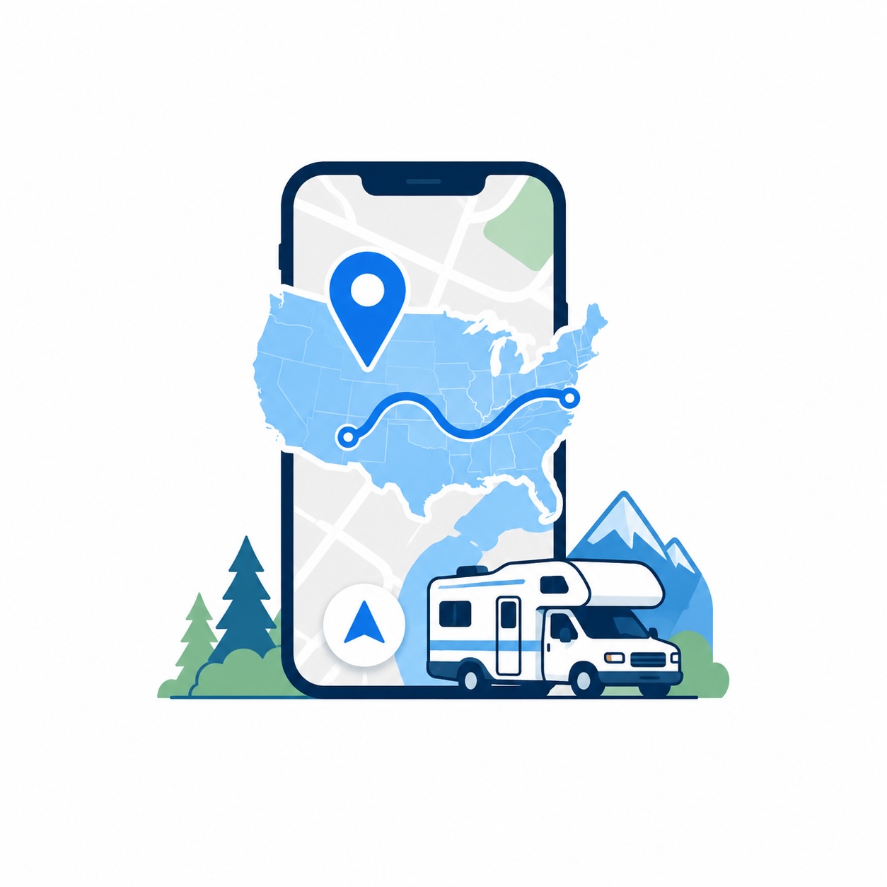 Apps para planificar una ruta en autocaravana por Estados Unidos